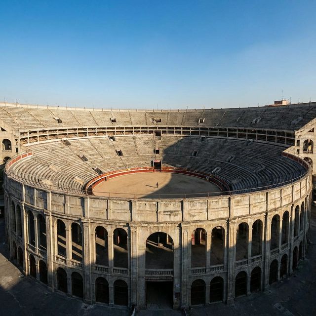 Plaza de Toros México, vista panorámica