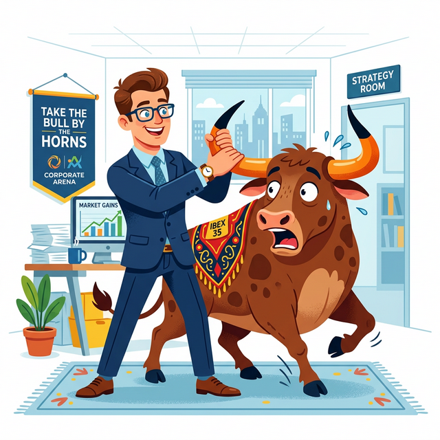 Coger el toro por los cuernos