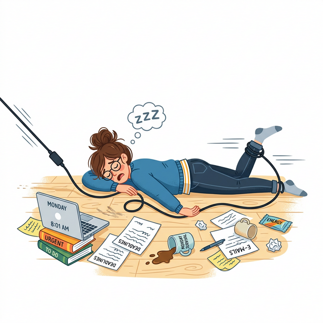 Estar para el arrastre